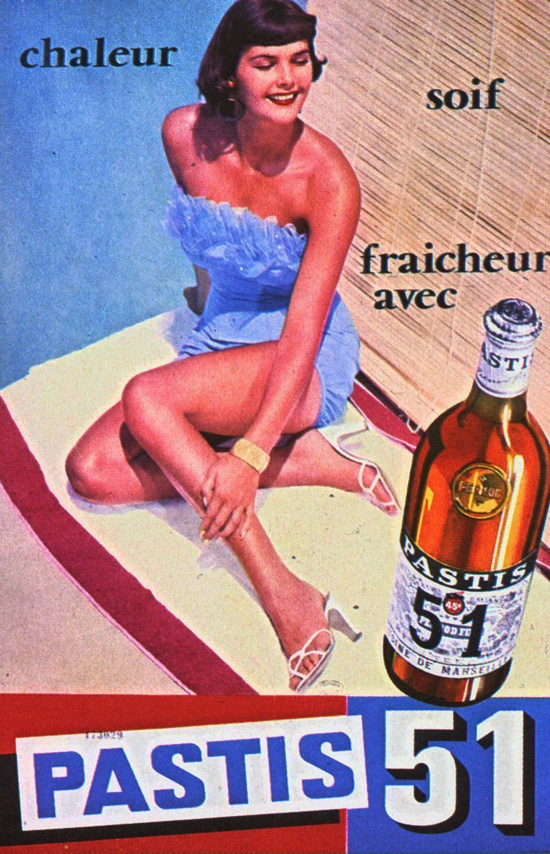 PUB PASTIS 51 Rvfy-POSTER HQ 70x100cm d'une AFFICHE VINTAGE