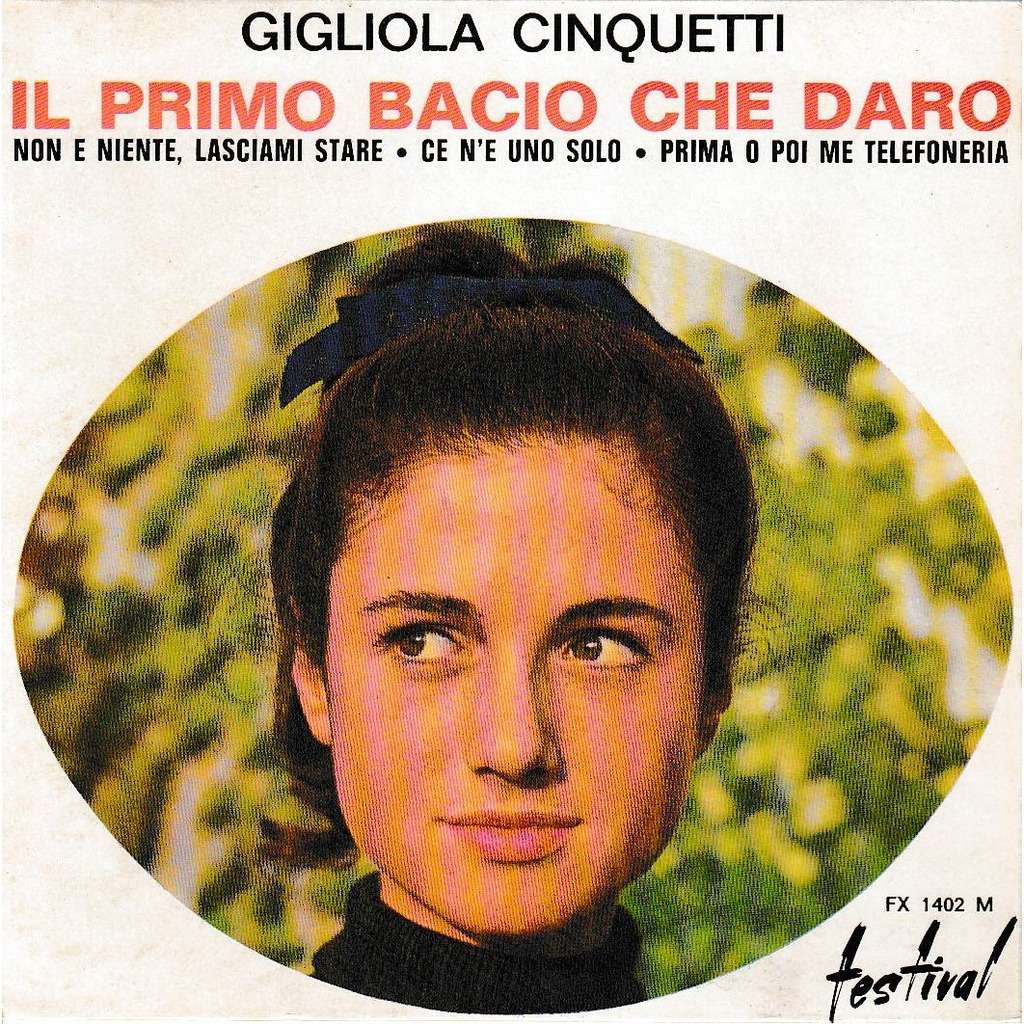 Gigliola Cinquetti Non E Niente Lasciami Stare 
